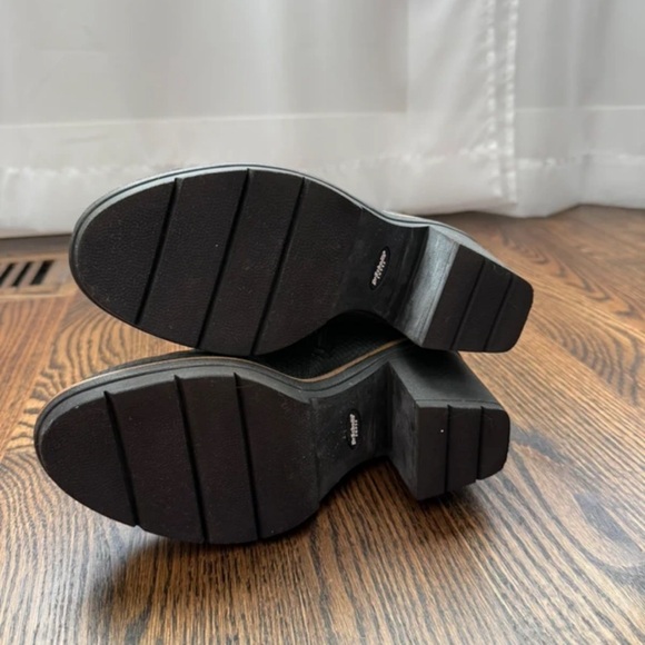 Dr. Scholl's Black Heeled Ankle Boots - Picture 5 of 6